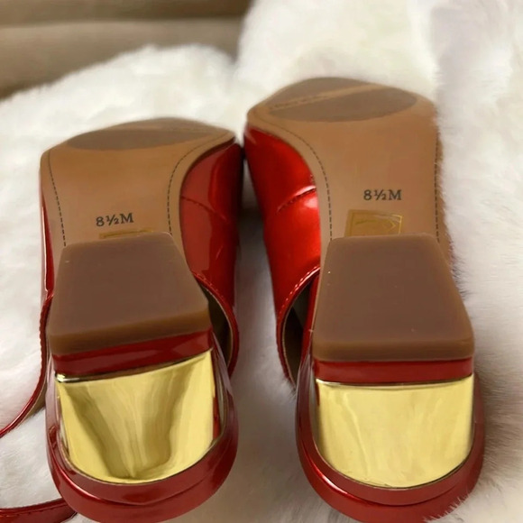 Prom,glam,shiny,2” heels,J.Renee shoe,women NEW! Shayenne,red pearl patent, - Picture 12 of 14